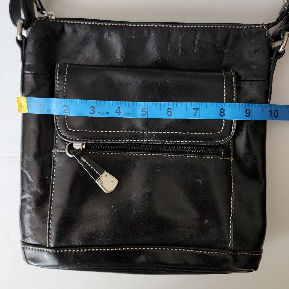 Giani Bernini Black Leather Bag - Picture 13 of 16